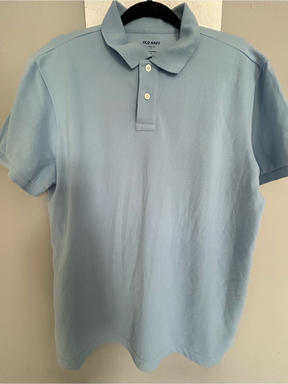 Old Navy Men’s Pale Blue Polo Shirt